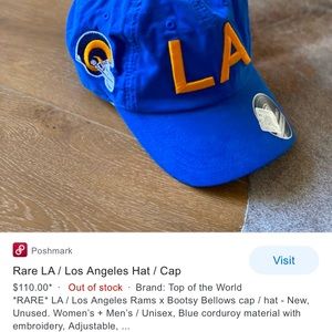 RARE LA RAMS HAT